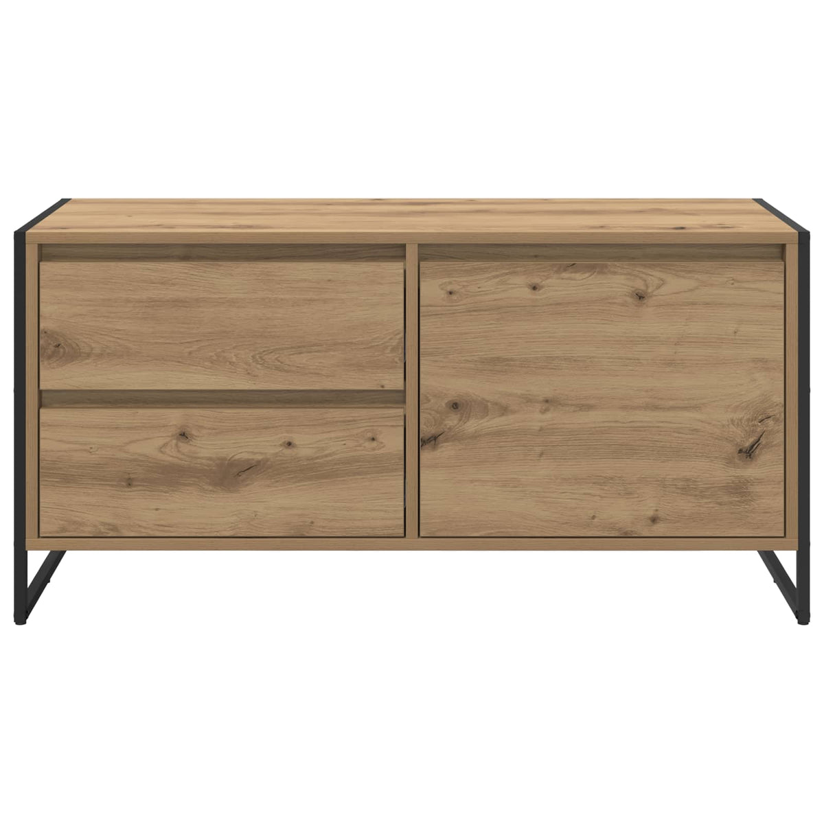 TV-skab 100 x 36 x 49,5 cm Artisan eg Konstrueret træ