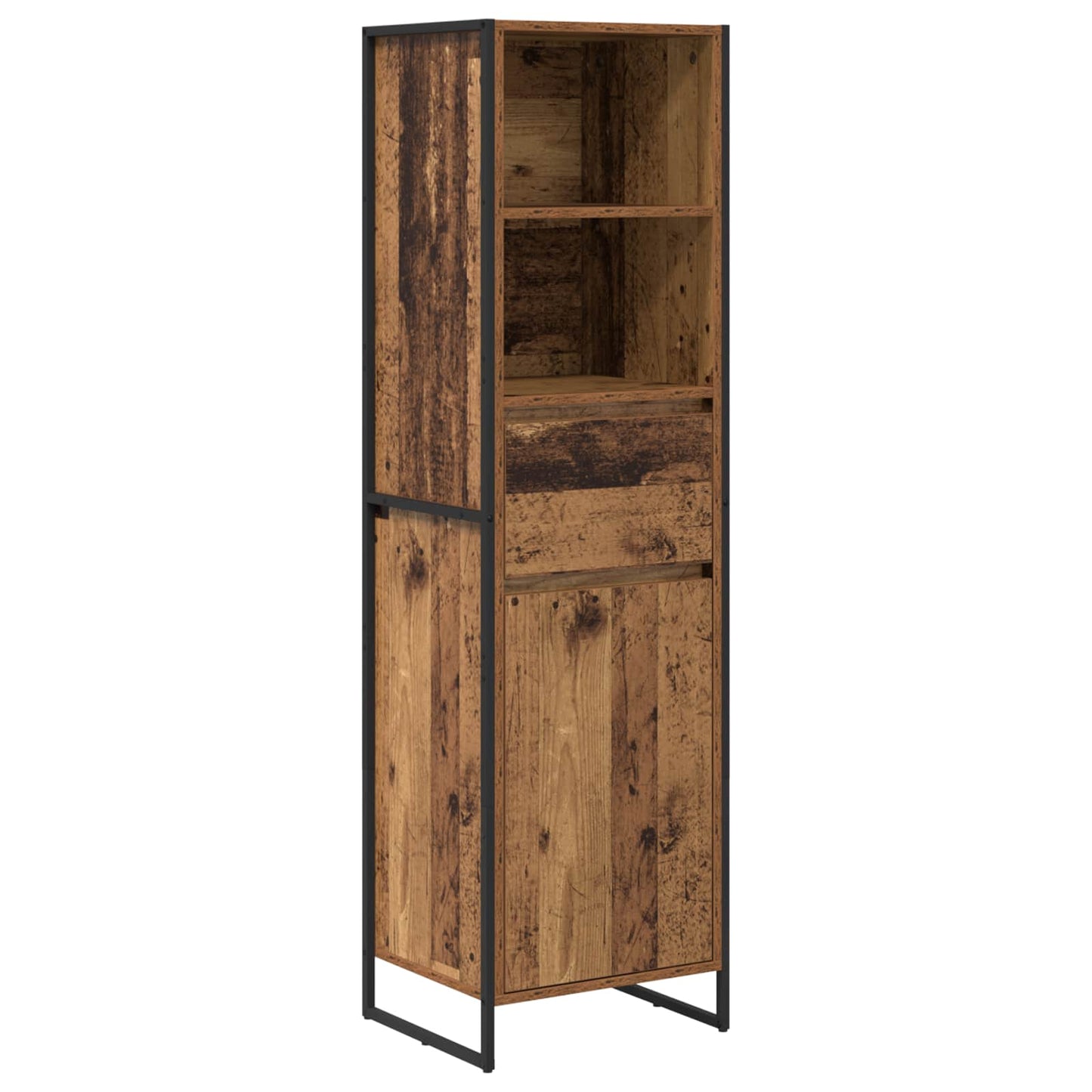 Bogskab Gammelt træ 43 x 36 x 150,5 cm Konstrueret træ