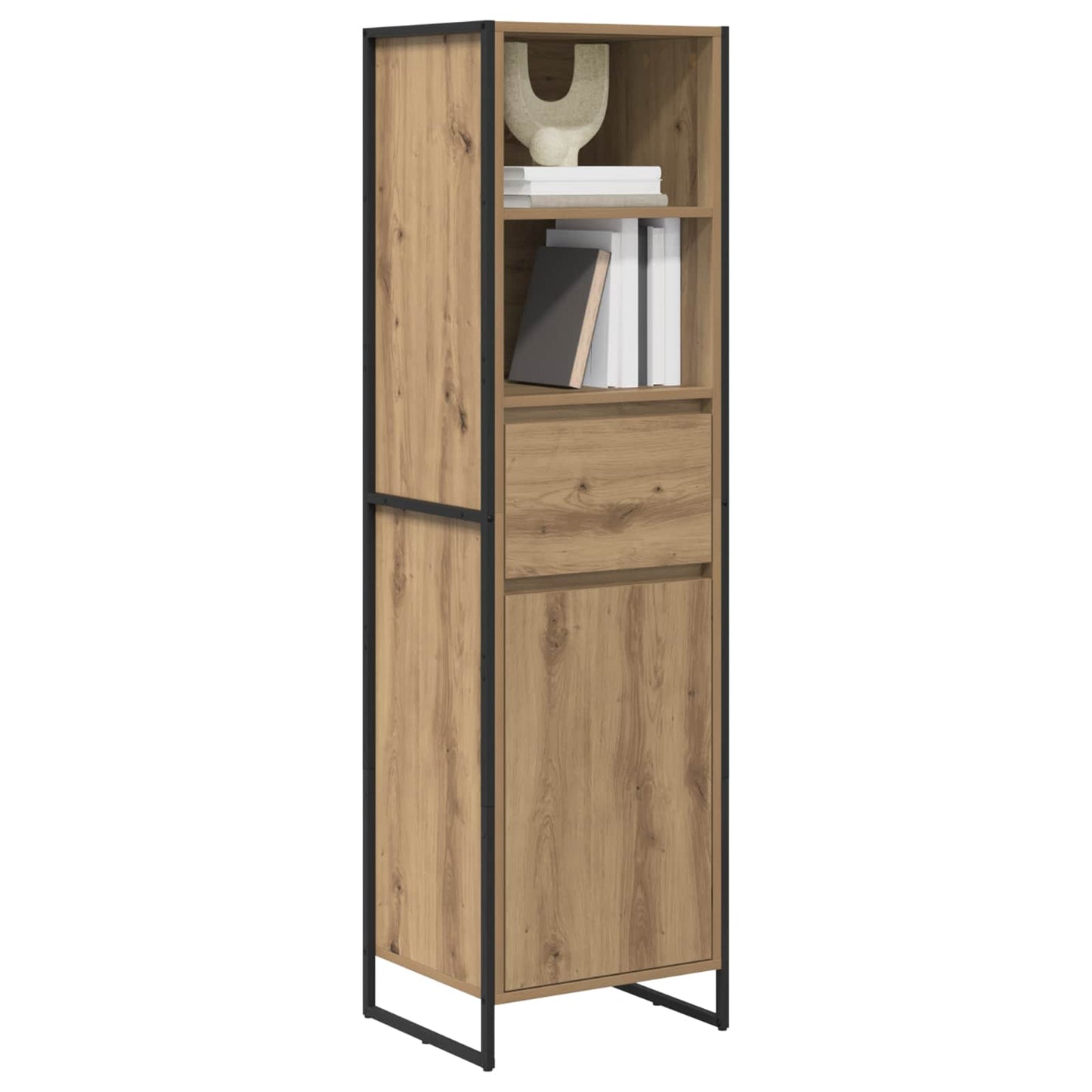Bogskab Artisan eg 43 x 36 x 150,5 cm Konstrueret træ