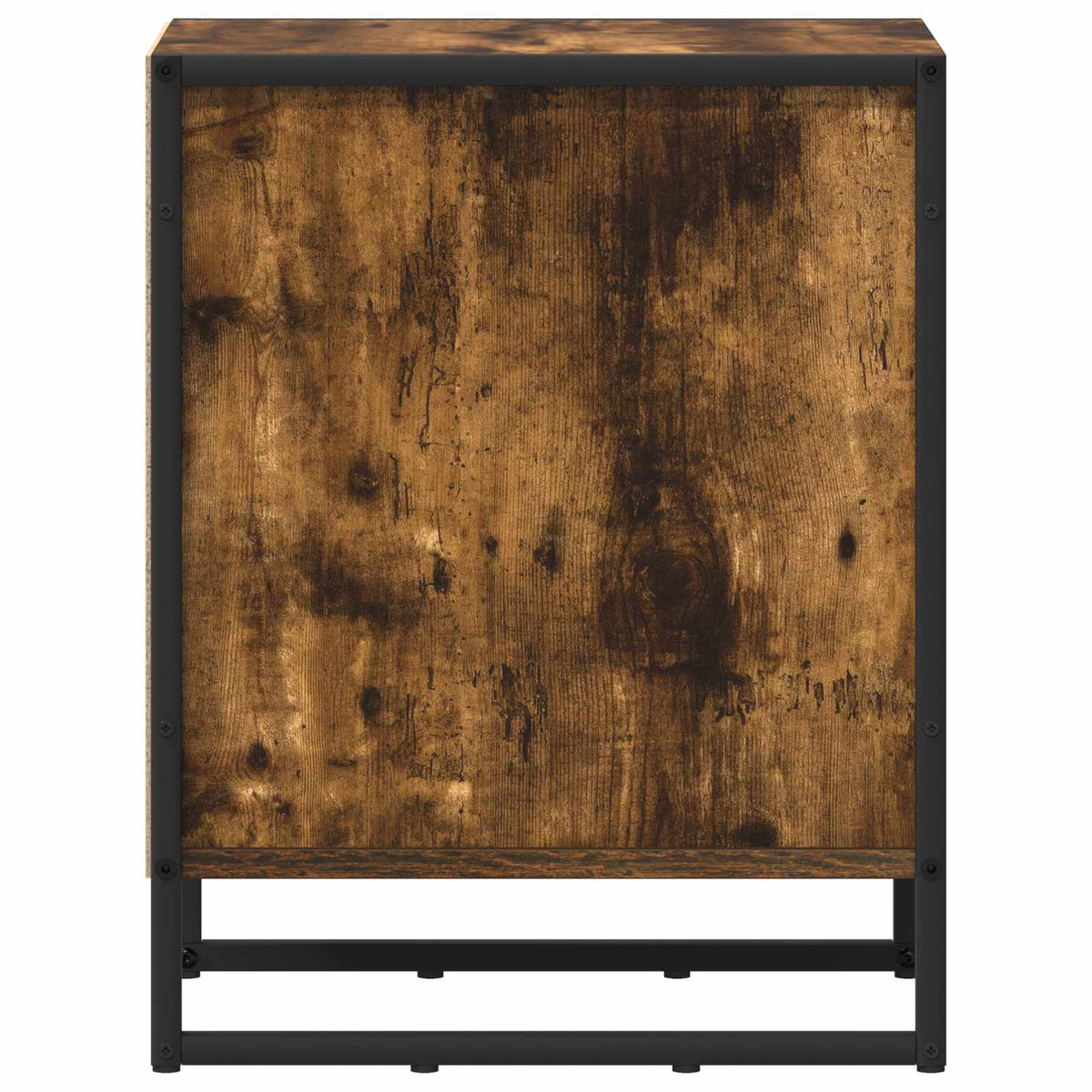 Sengebord 2 stk. Røg Eg 39,5 x 30 x 50 cm Konstrueret træ