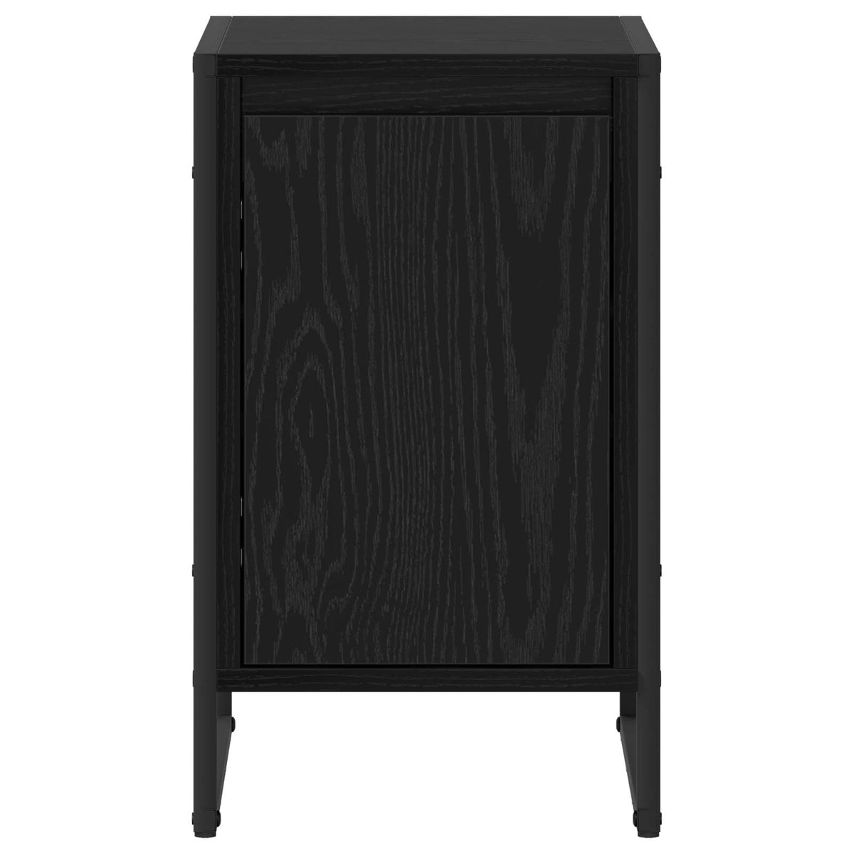 Sengebord Sort eg 39,5 x 30 x 50 cm Konstrueret træ