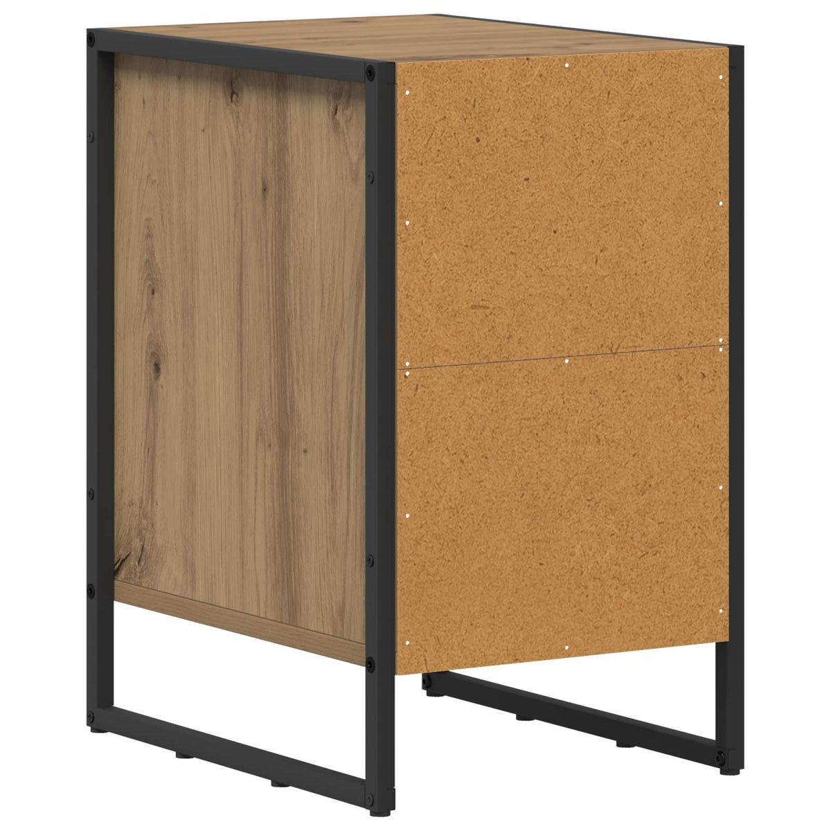 Sengebord 2 stk. Artisan eg 39,5 x 30 x 50 cm Konstrueret træ