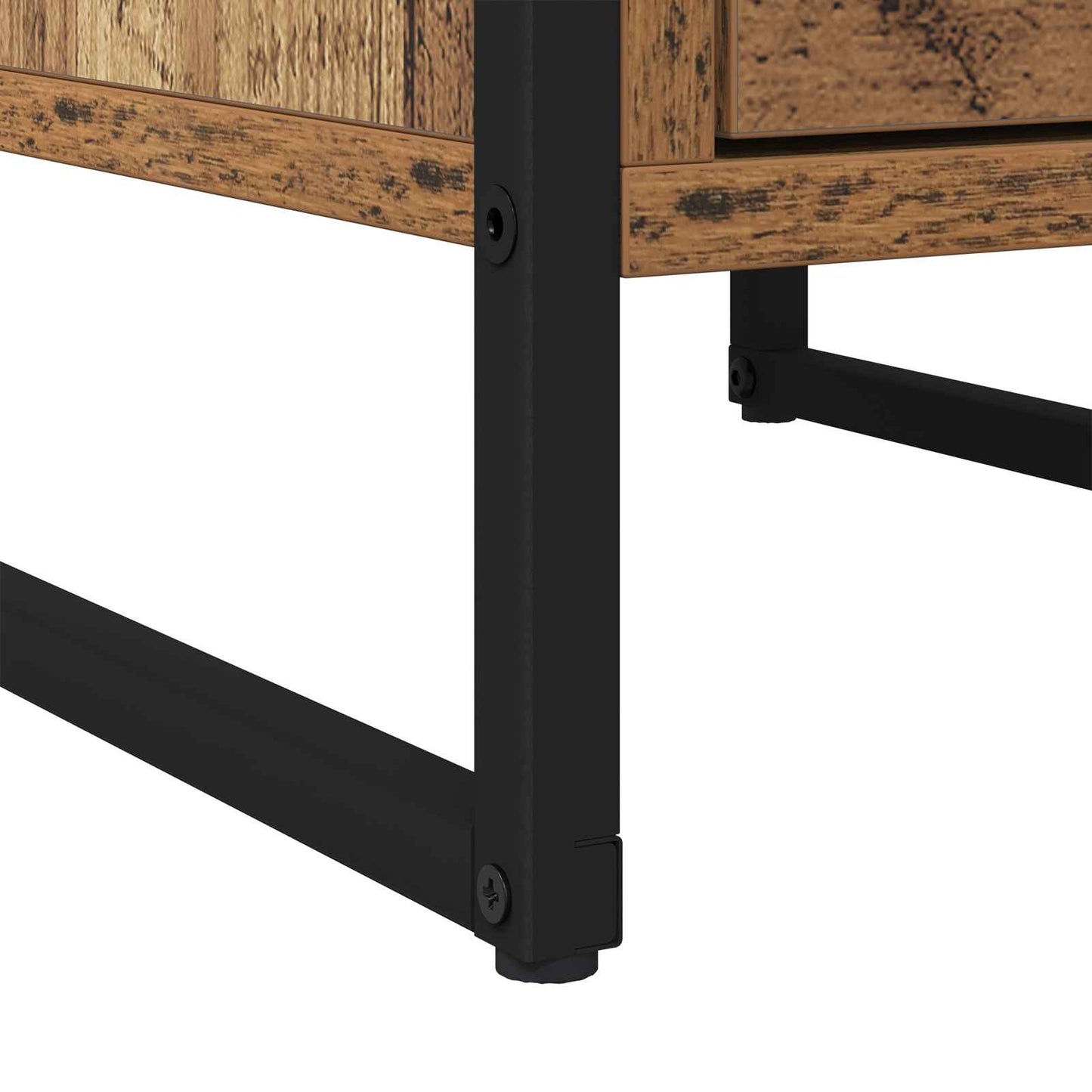 Sengebord 2 stk. Gammelt træ 39,5 x 30 x 50 cm Konstrueret træ