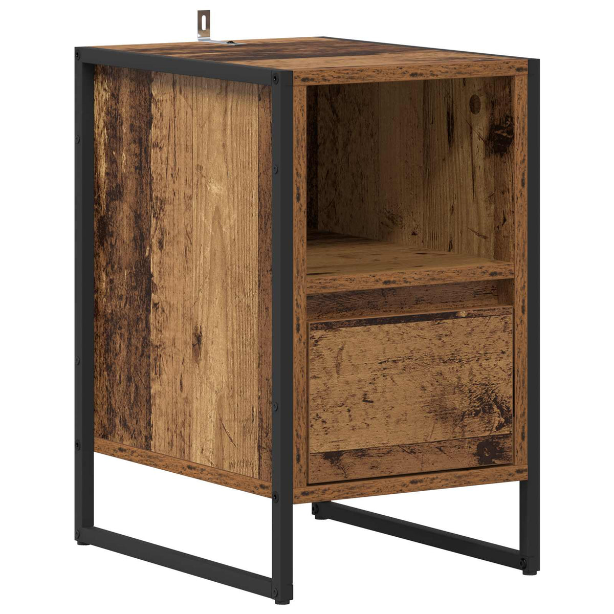 Sengebord 2 stk. Gammelt træ 39,5 x 30 x 50 cm Konstrueret træ