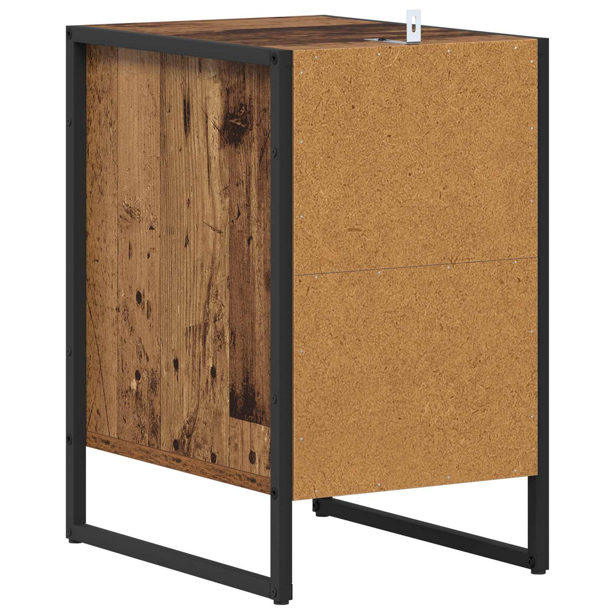 Sengebord 2 stk. Gammelt træ 39,5 x 30 x 50 cm Konstrueret træ