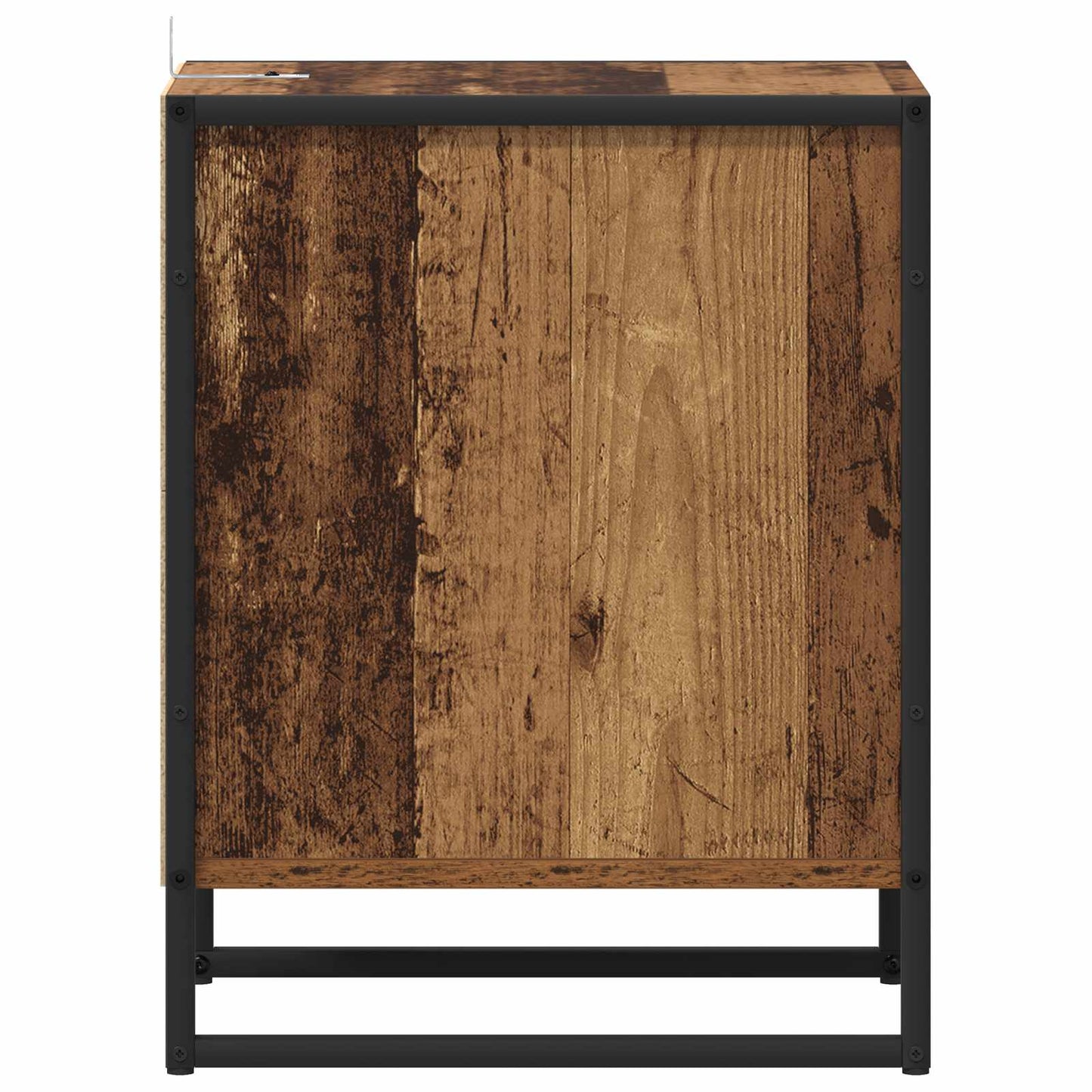 Sengebord 2 stk. Gammelt træ 39,5 x 30 x 50 cm Konstrueret træ