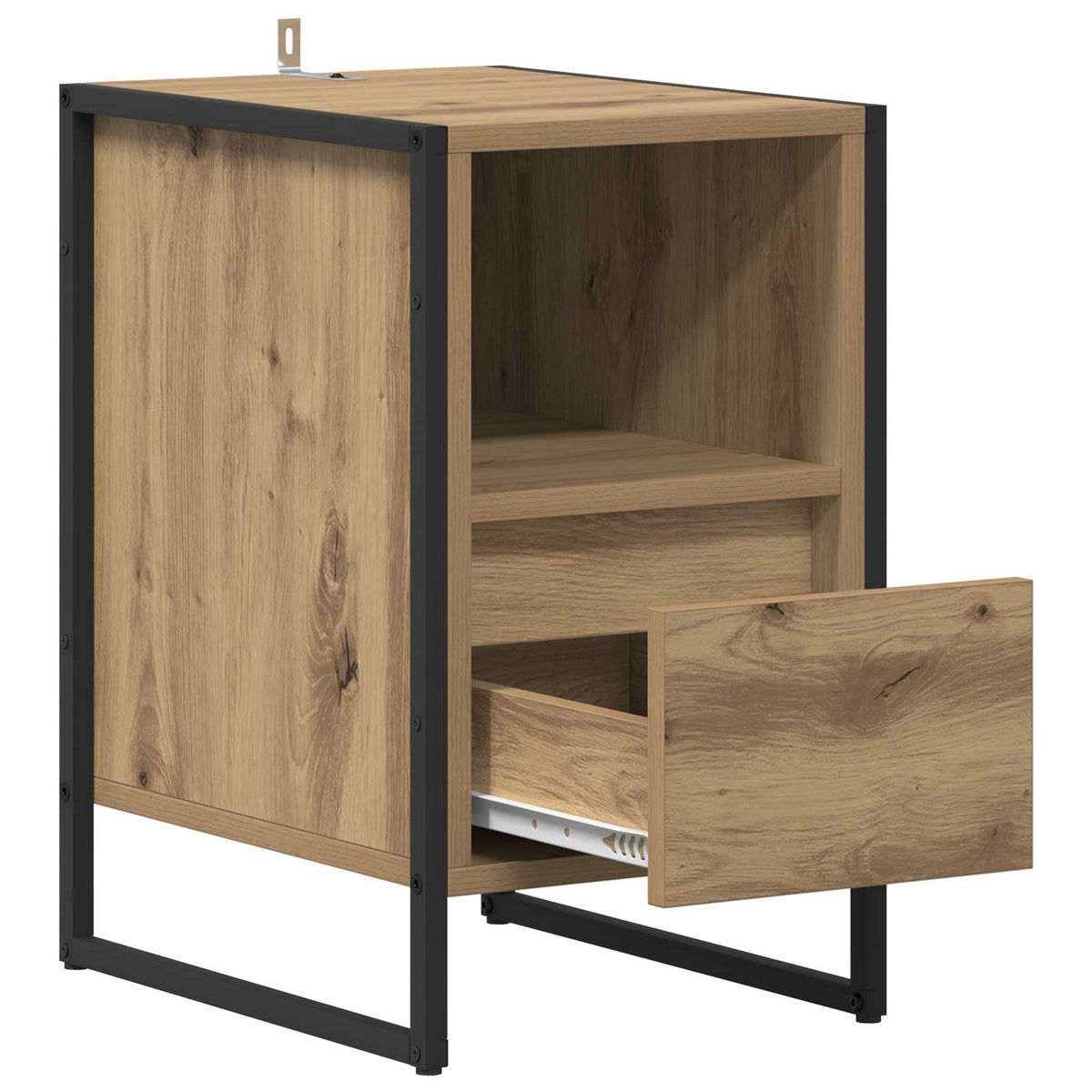 Sengebord Artisan eg 39,5 x 30 x 50 cm Konstrueret træ