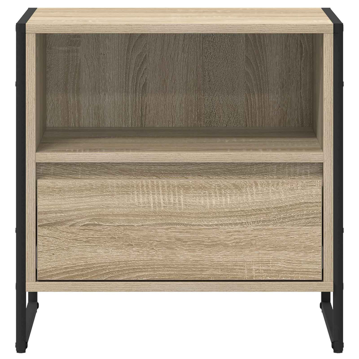 Sengebord 2 stk. Sonoma 50 x 39,5 x 50 cm Konstrueret træ