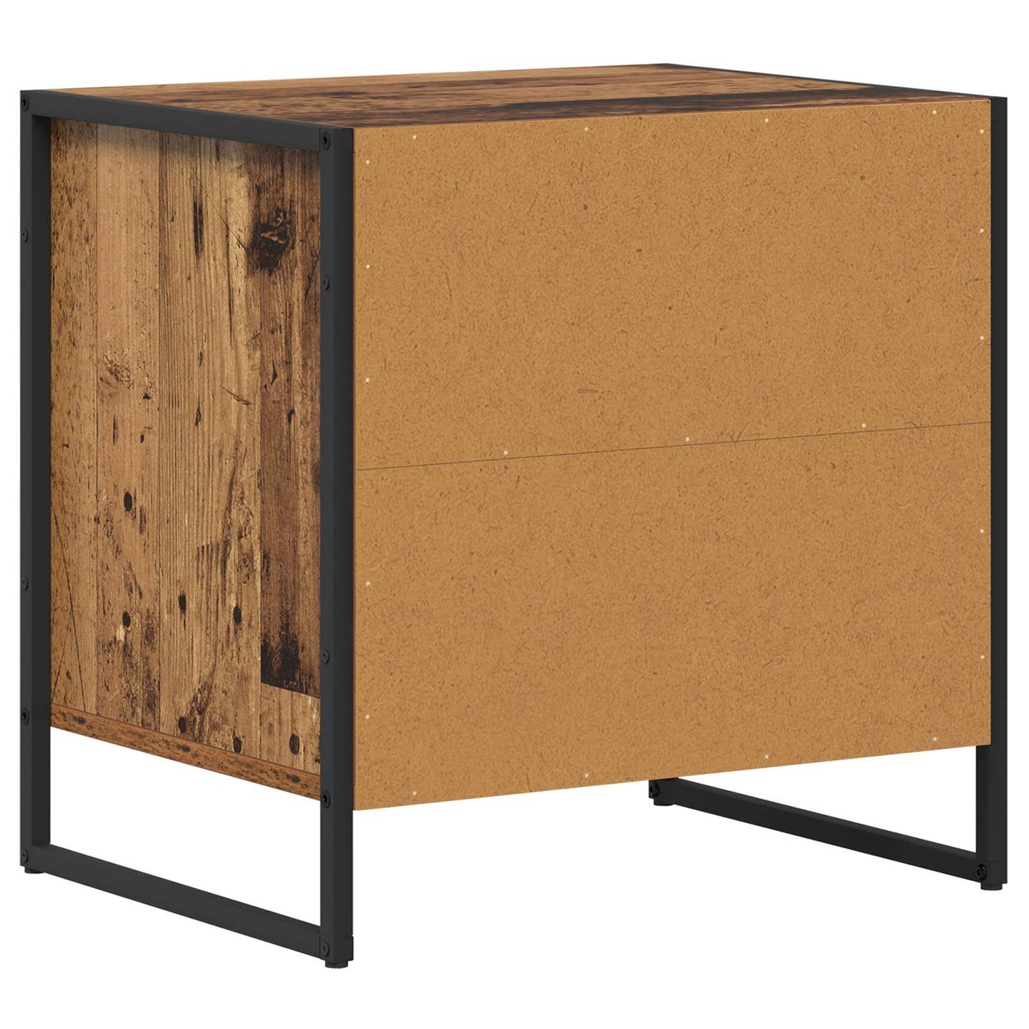 Sengebord Gammelt træ 50 x 39,5 x 50 cm Konstrueret træ