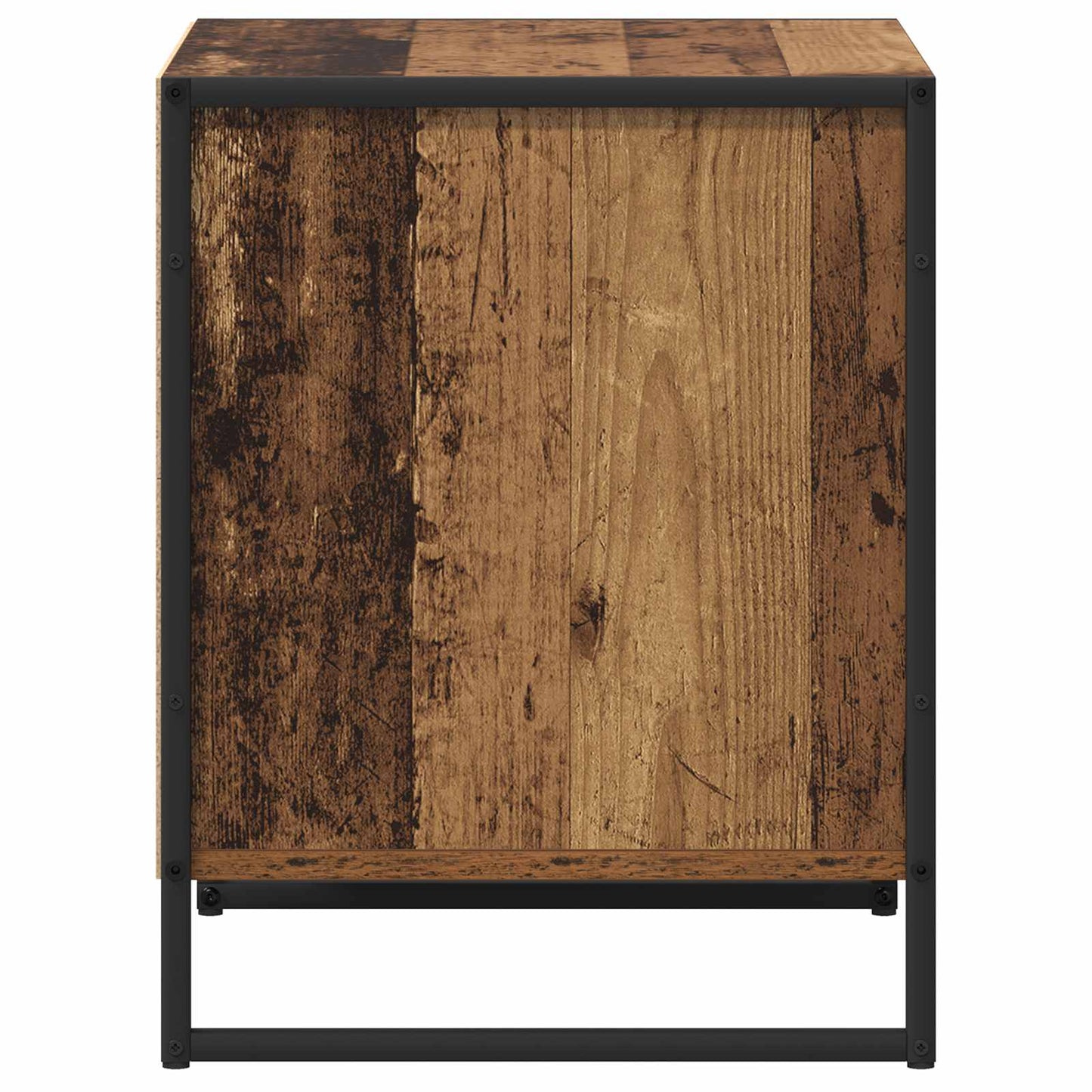 Sengebord 2 stk. Gammelt træ 50 x 39,5 x 50 cm Konstrueret træ