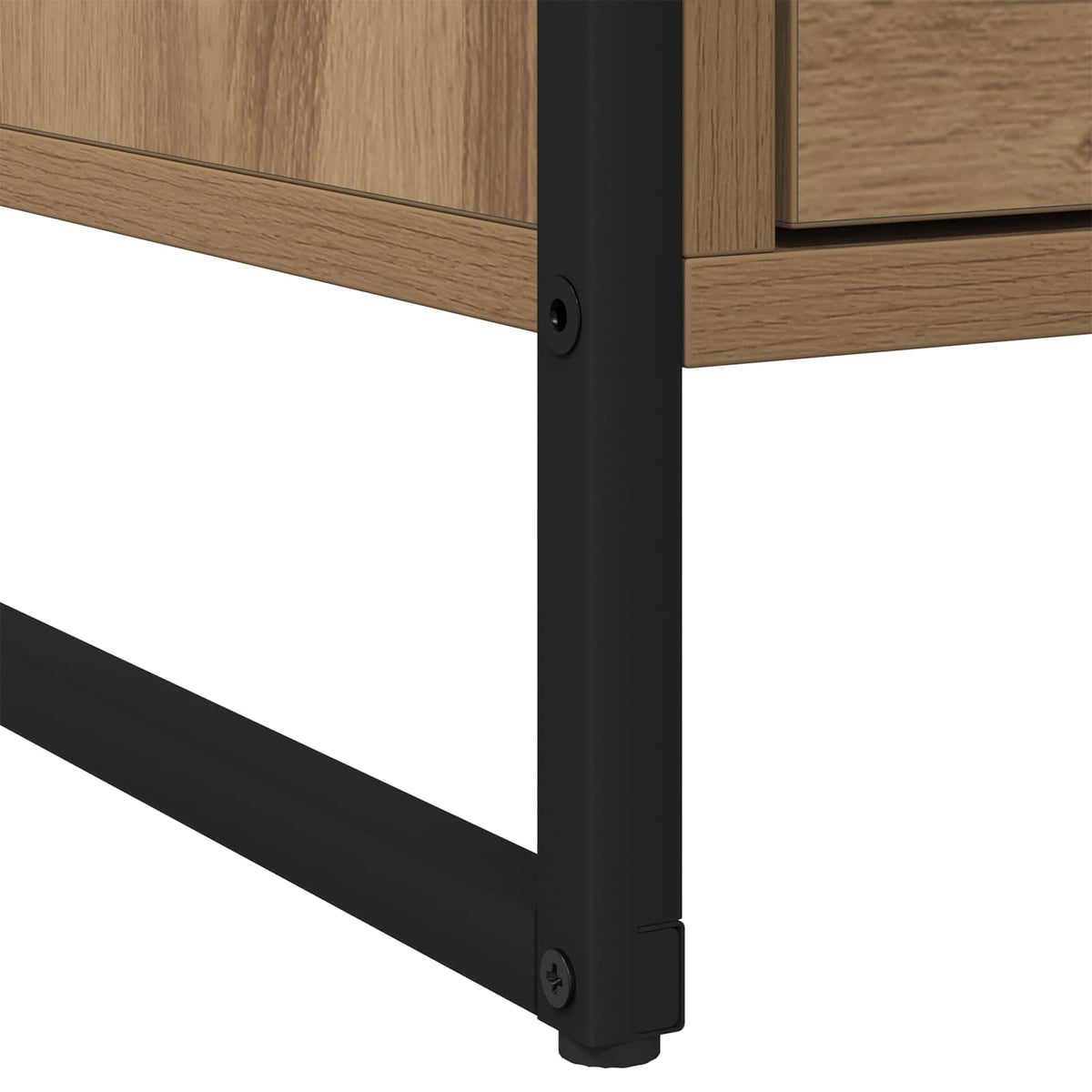 Sengebord 2 stk. Artisan eg 50 x 39,5 x 50 cm Konstrueret træ