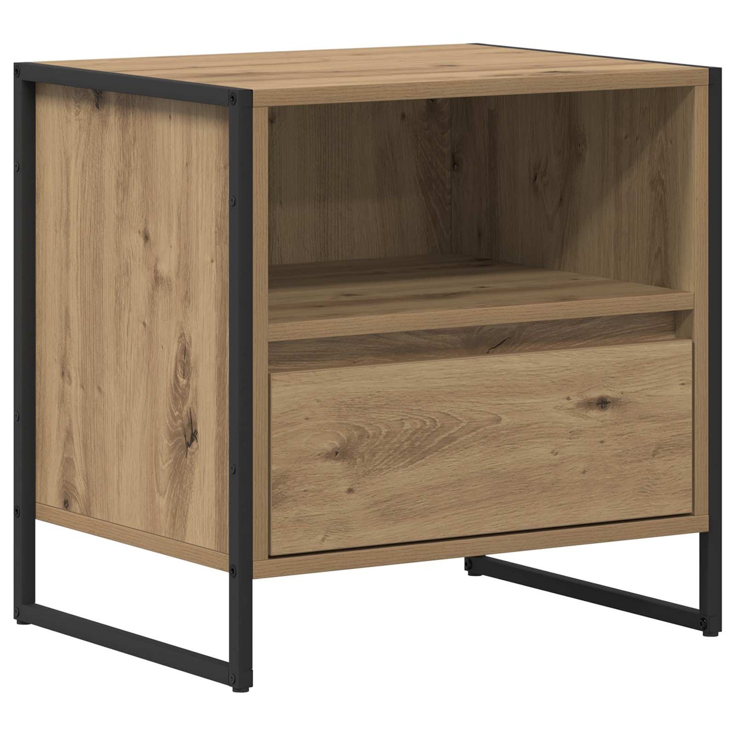 Sengebord 2 stk. Artisan eg 50 x 39,5 x 50 cm Konstrueret træ
