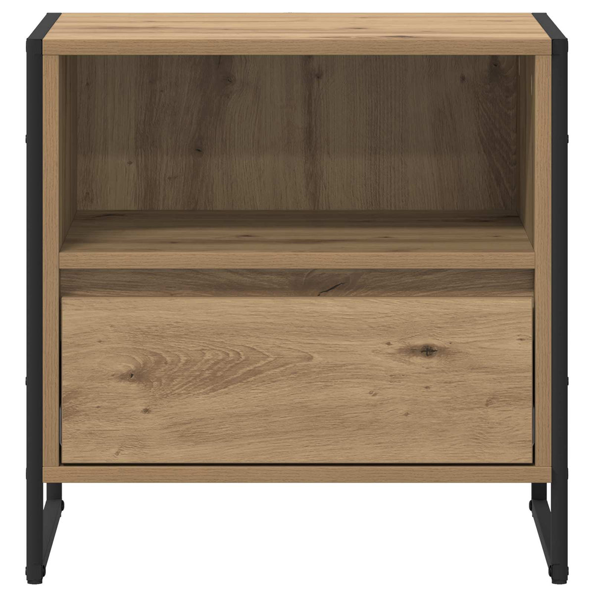 Sengebord 2 stk. Artisan eg 50 x 39,5 x 50 cm Konstrueret træ