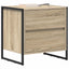 Sengebord Sonoma 50 x 39,5 x 50 cm Konstrueret træ