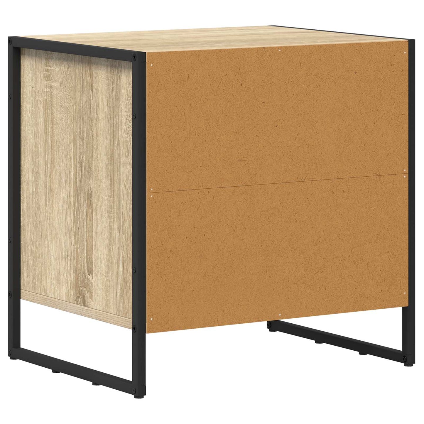 Sengebord 2 stk. Sonoma 50 x 39,5 x 50 cm Konstrueret træ