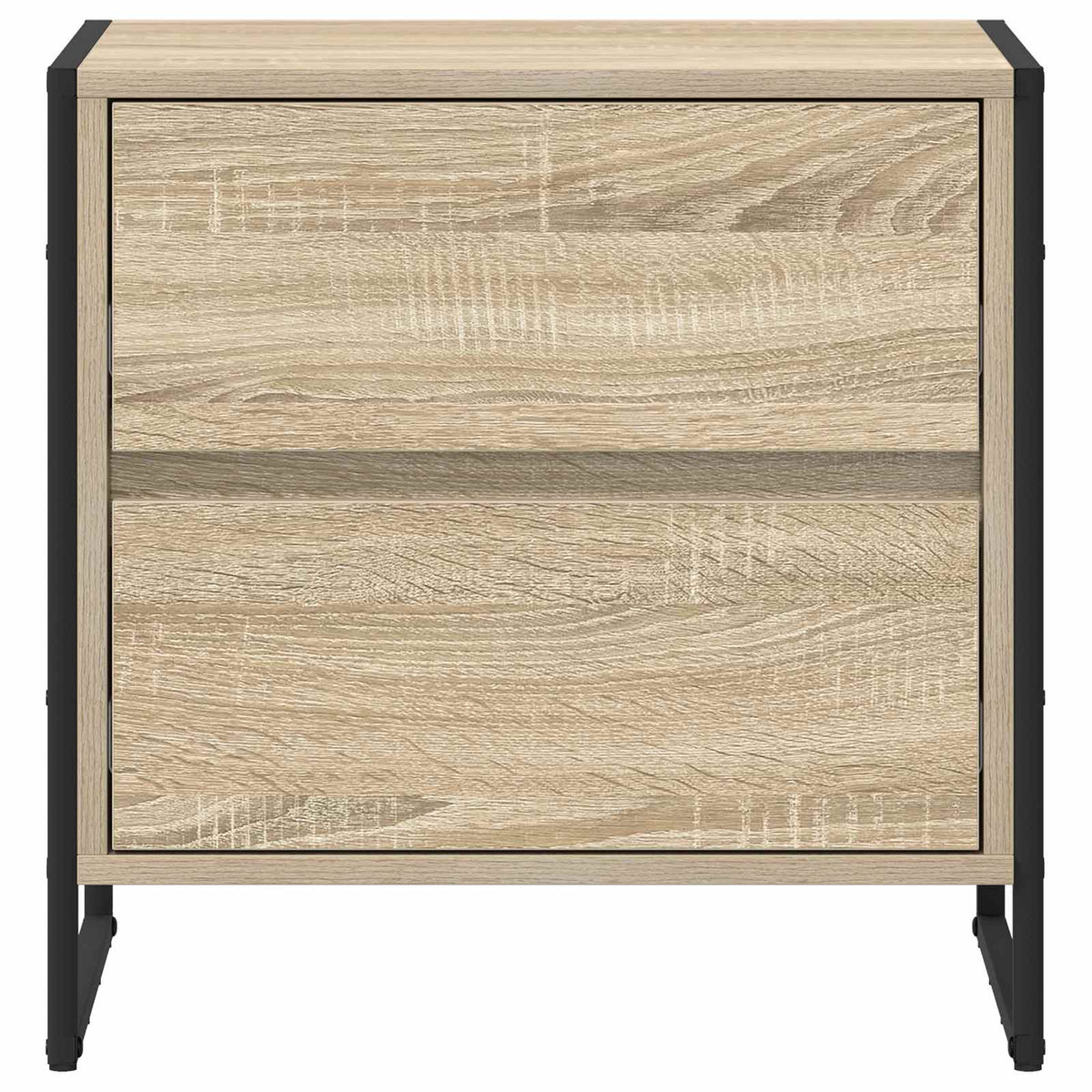 Sengebord 2 stk. Sonoma 50 x 39,5 x 50 cm Konstrueret træ
