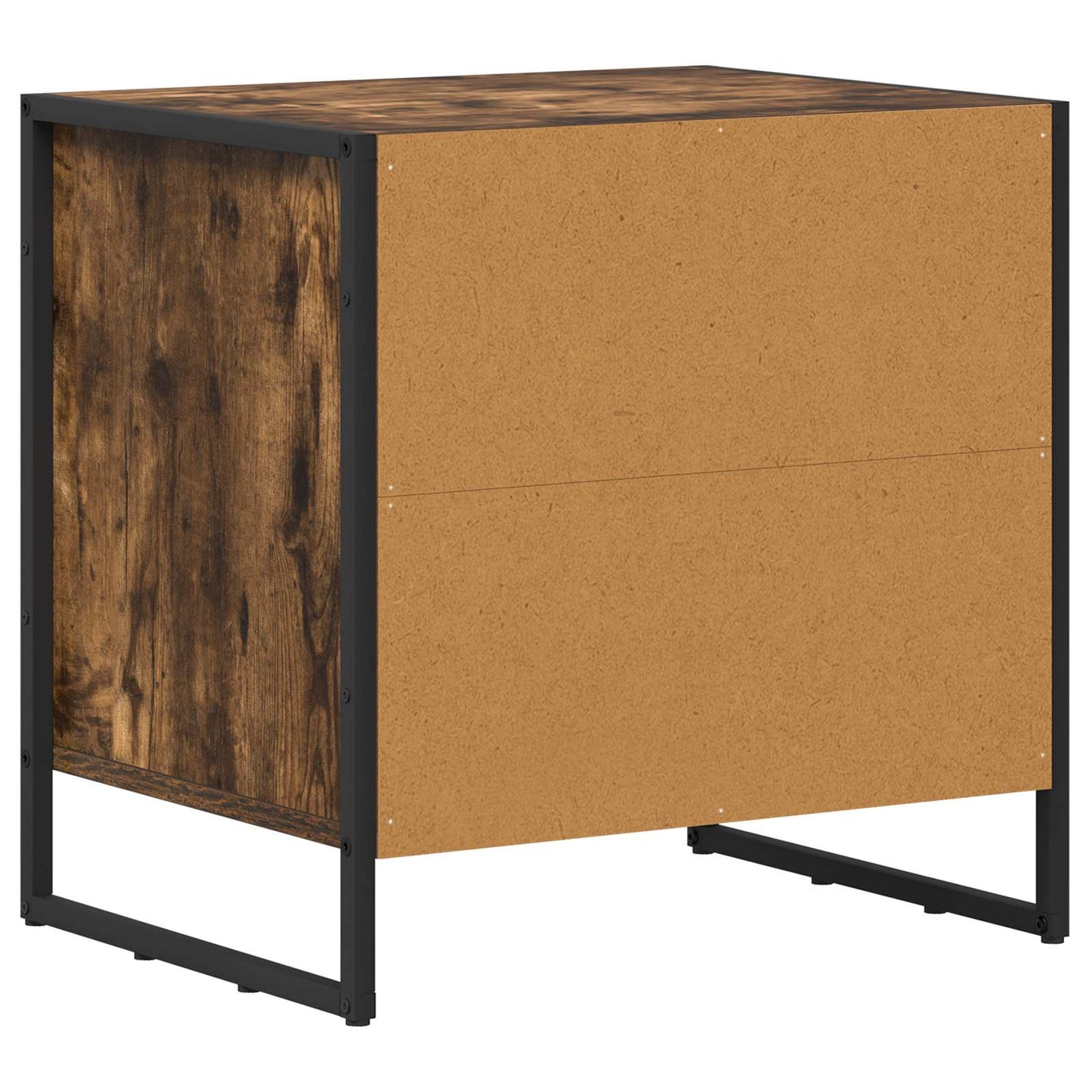 Sengebord Røget Eg 50 x 39,5 x 50 cm Konstrueret træ