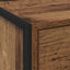 Sengebord 2 stk. Gammelt træ 50 x 39,5 x 50 cm Konstrueret træ