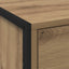Sengebord 2 stk. Artisan eg 50 x 39,5 x 50 cm Konstrueret træ