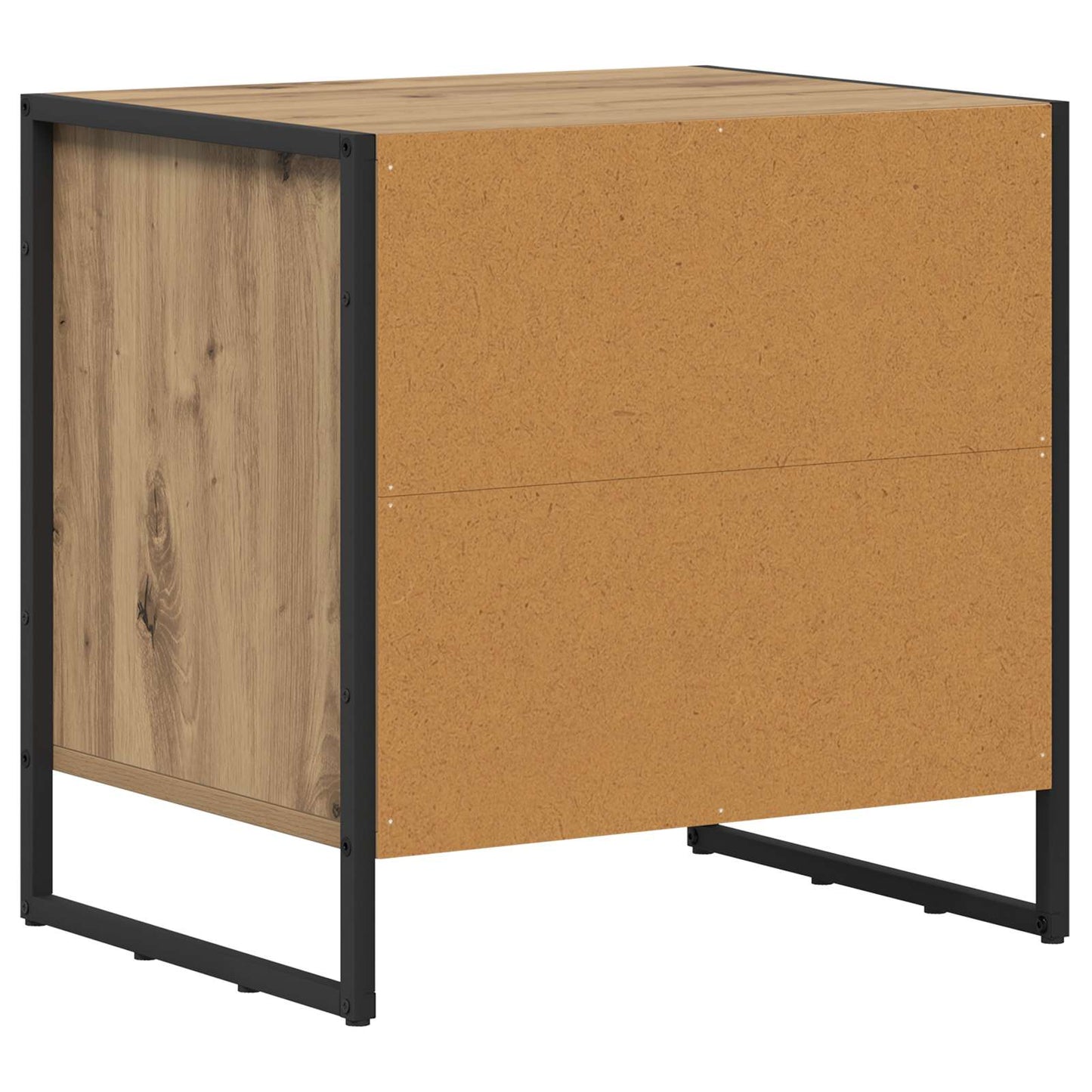 Sengebord 2 stk. Artisan eg 50 x 39,5 x 50 cm Konstrueret træ