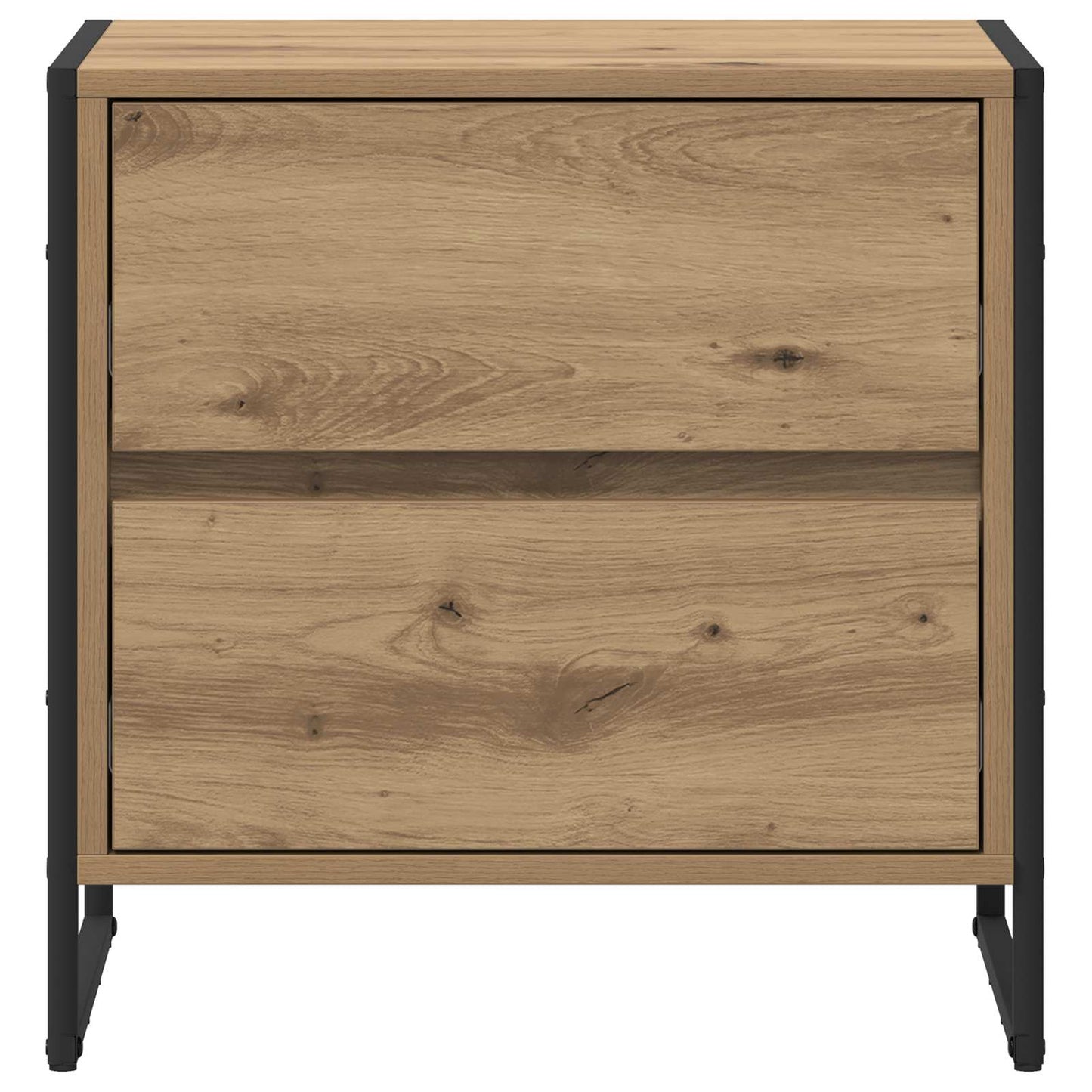 Sengebord 2 stk. Artisan eg 50 x 39,5 x 50 cm Konstrueret træ