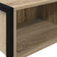 Endebord Sonoma 100 x 36 x 75 cm Konstrueret træ
