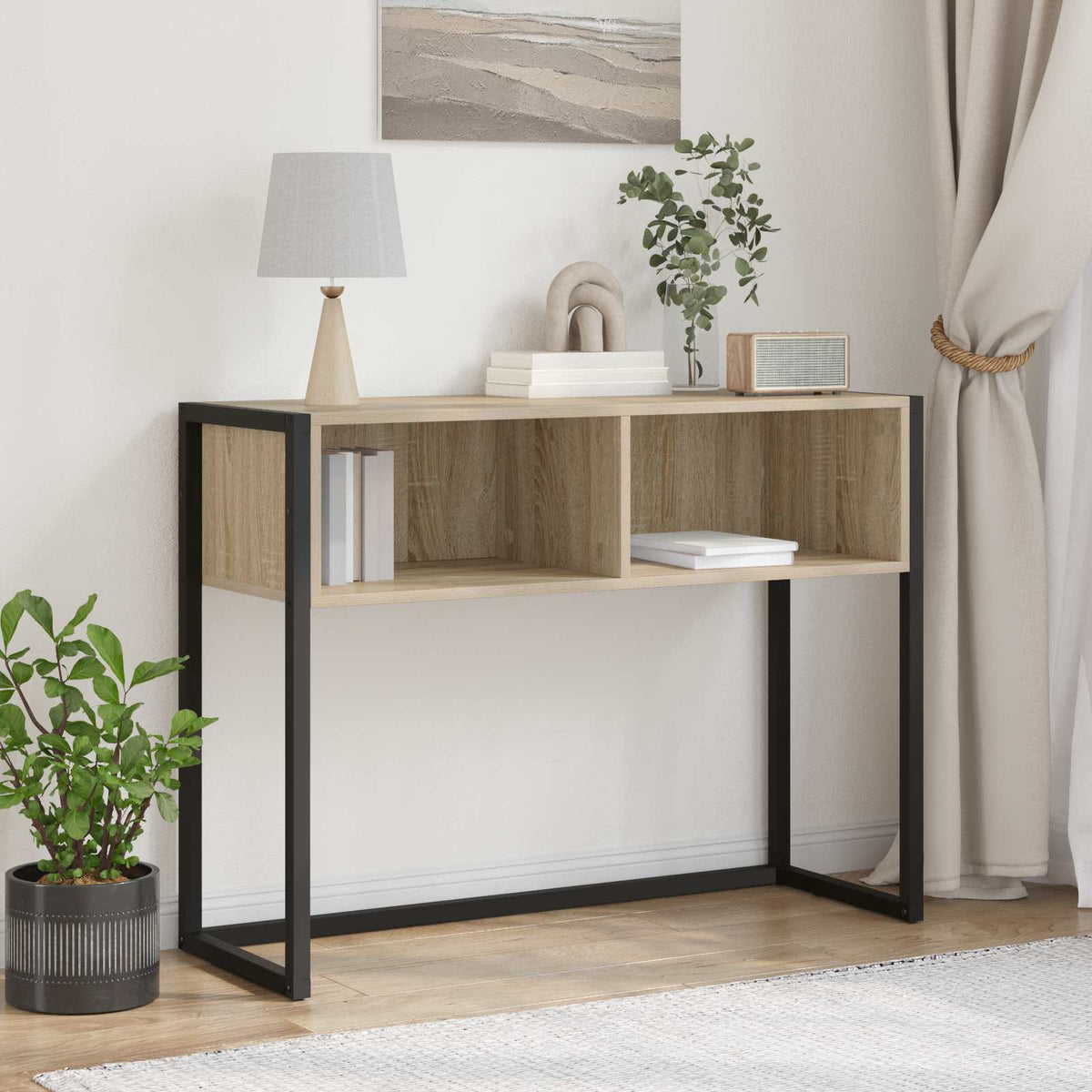 Endebord Sonoma 100 x 36 x 75 cm Konstrueret træ
