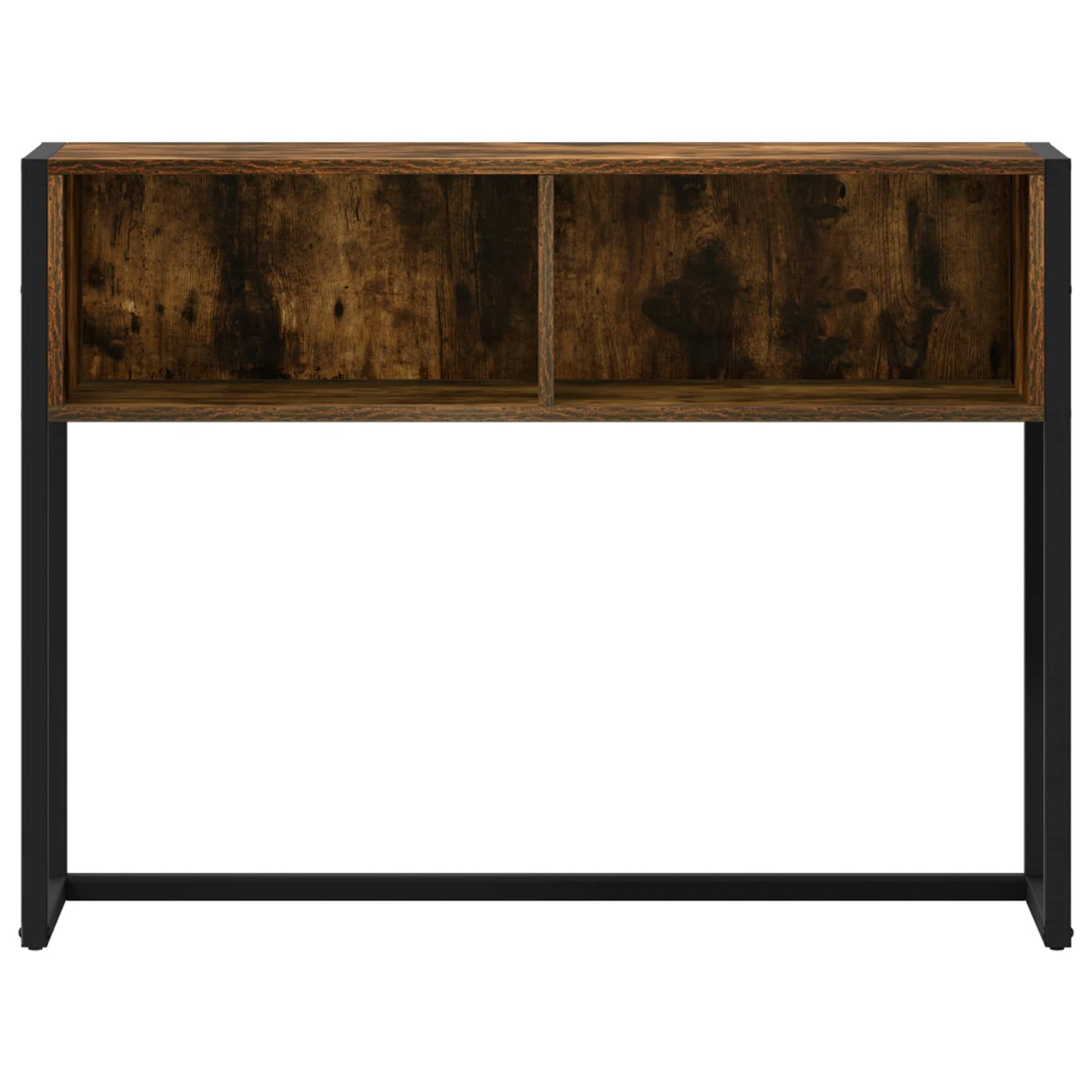 Endebord Røget Eg 100 x 36 x 75 cm Konstrueret træ