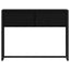 Endebord Sort eg 100 x 36 x 75 cm Konstrueret træ