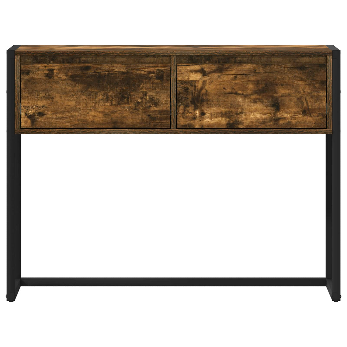 Endebord Røget Eg 100 x 36 x 75 cm Konstrueret træ