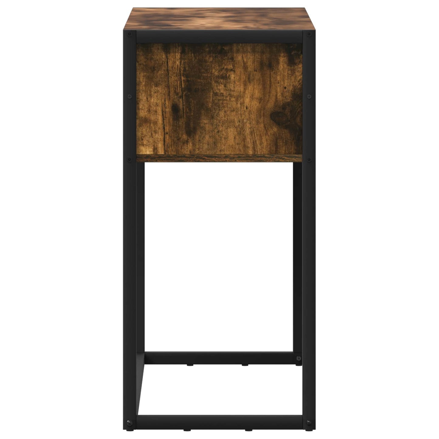 Endebord Røget Eg 100 x 36 x 75 cm Konstrueret træ
