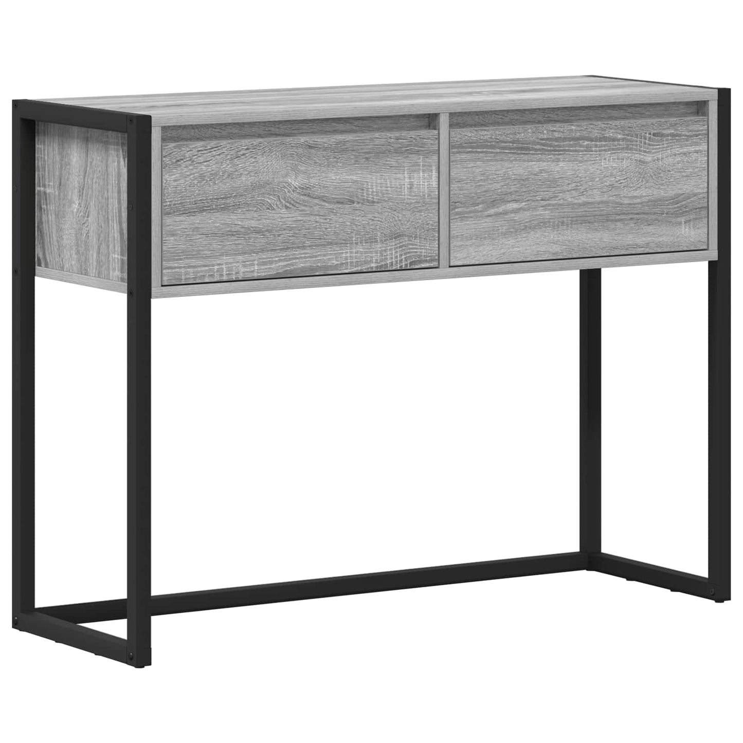 Endebord Grå Sonoma 100 x 36 x 75 cm Konstrueret træ