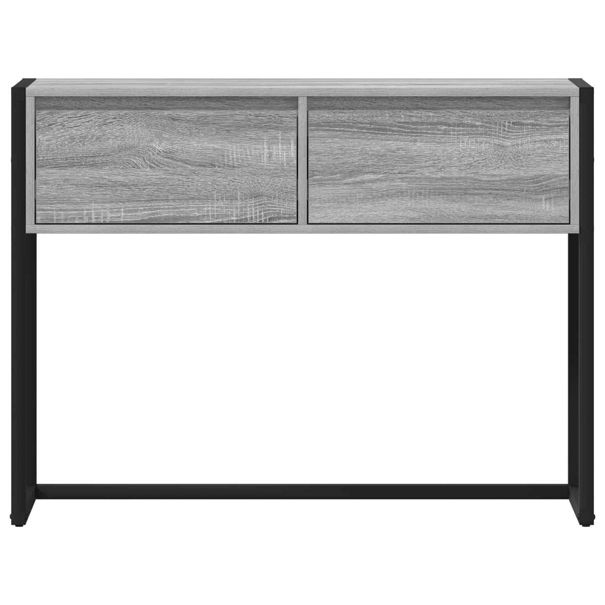 Endebord Grå Sonoma 100 x 36 x 75 cm Konstrueret træ