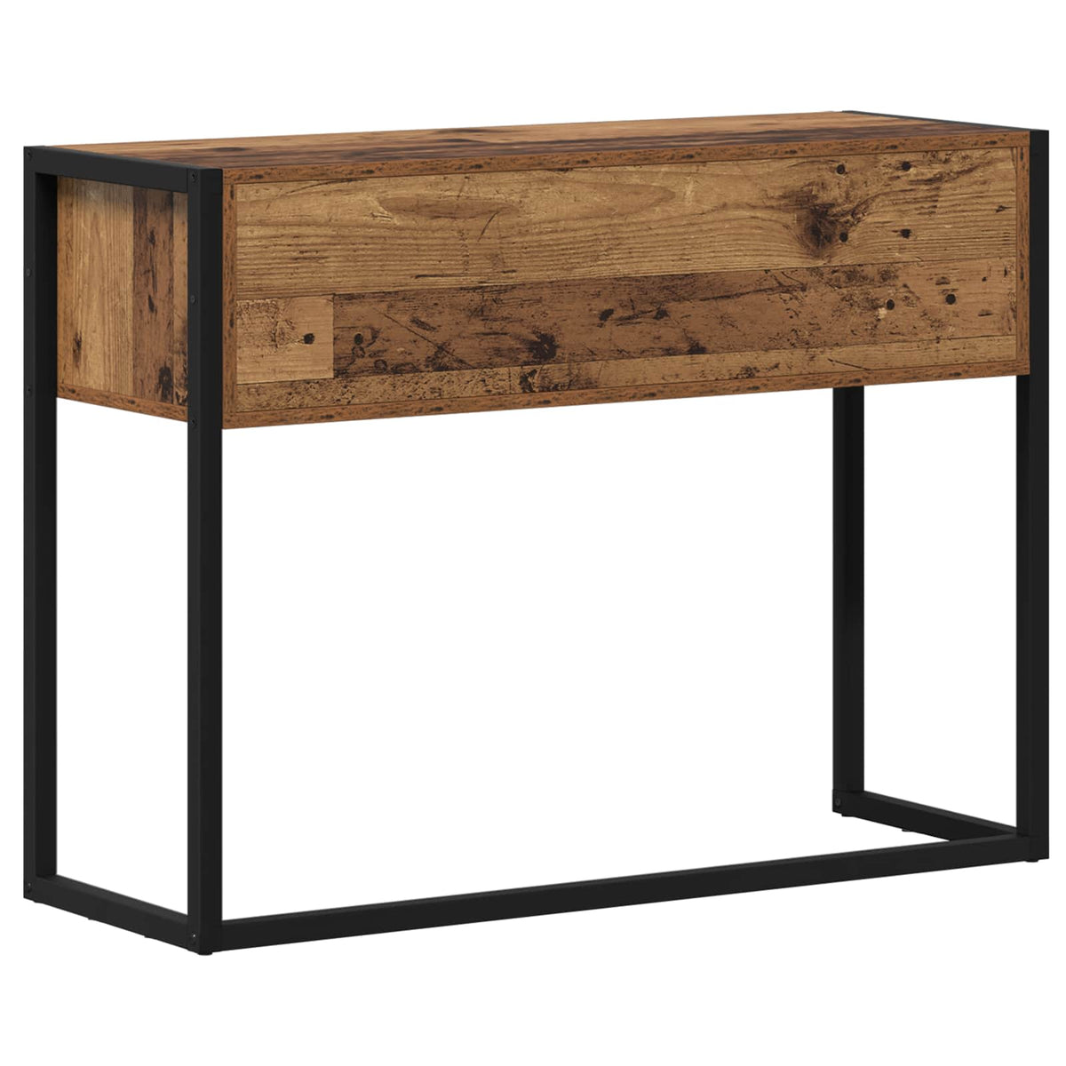 Endebord Gammelt træ 100 x 36 x 75 cm Konstrueret træ