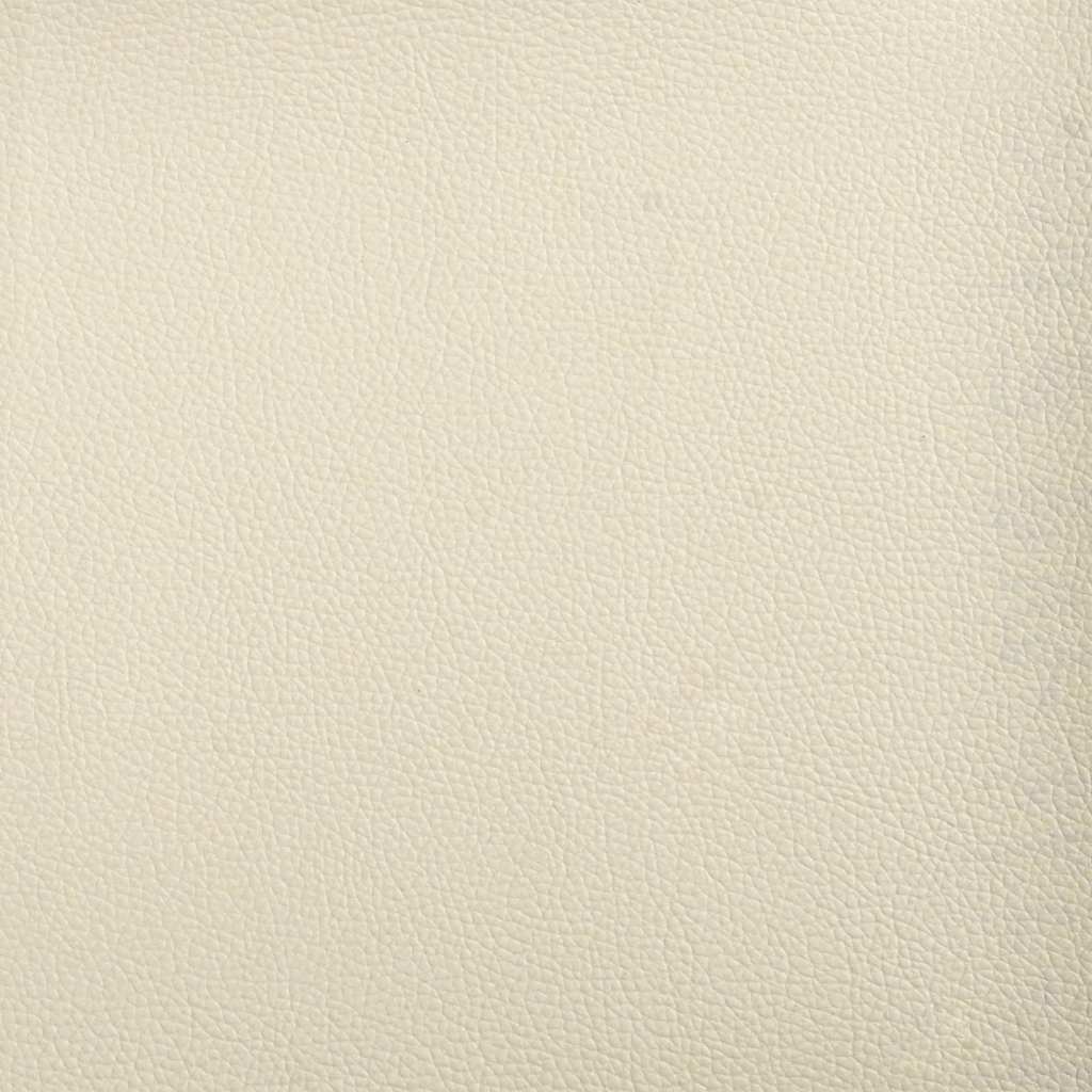 Chesterfield bænk Creme 120.5 x 65 x 75 cm Faux læder