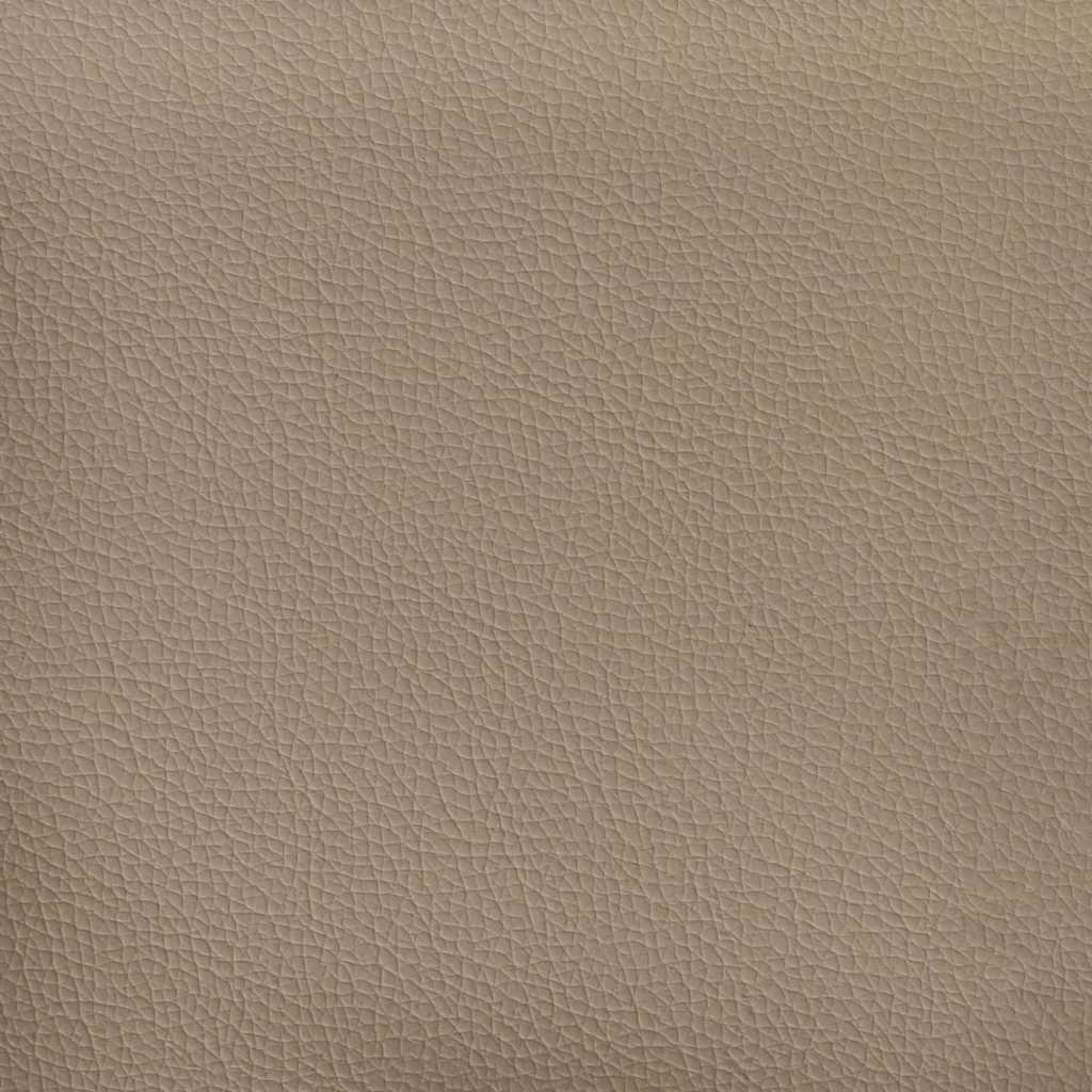 Chesterfield bænk Cappuccino 120.5 x 65 x 75 cm Faux læder