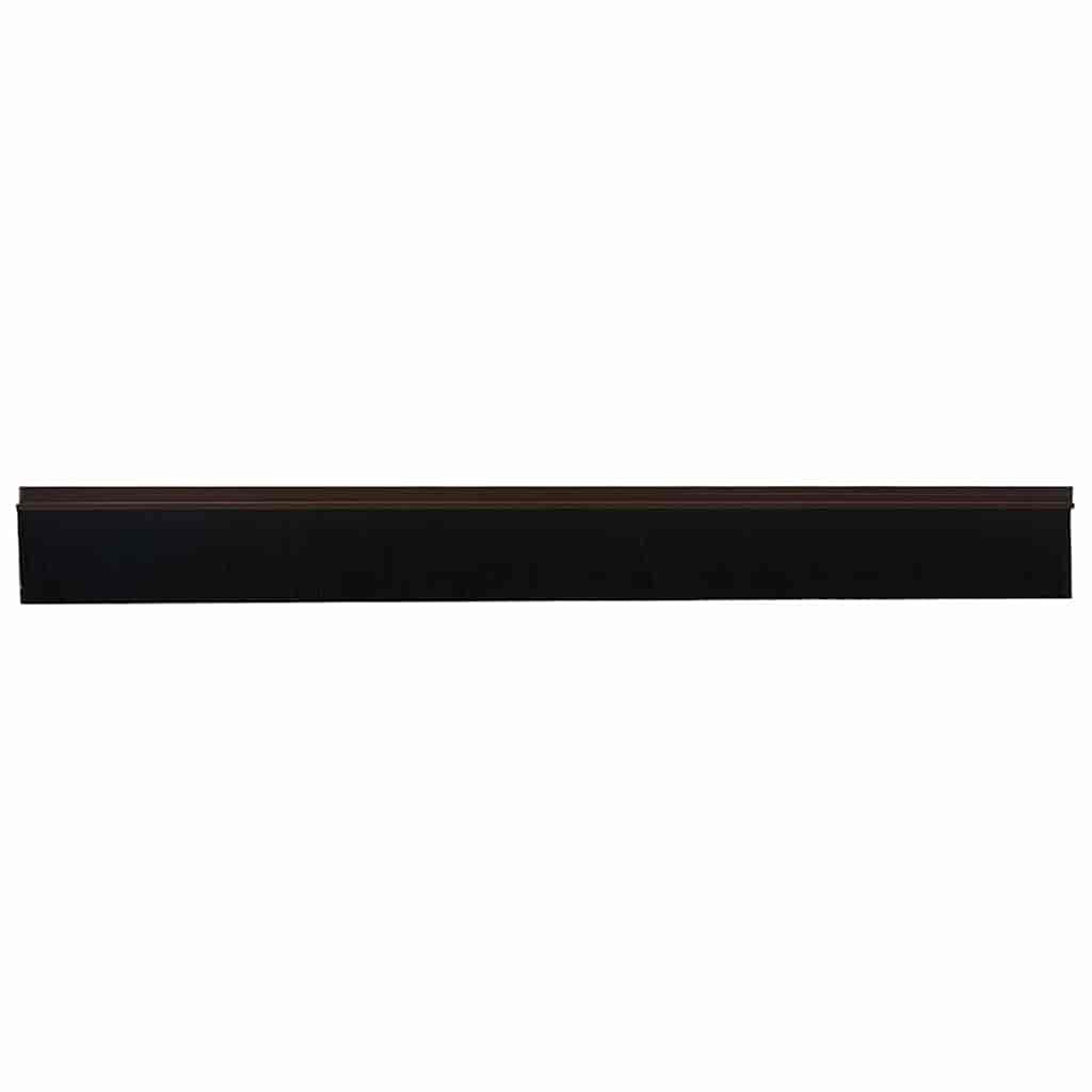 Selvklæbende dørbørstetætninger 6 stk. 100 cm Aluminiumlegering