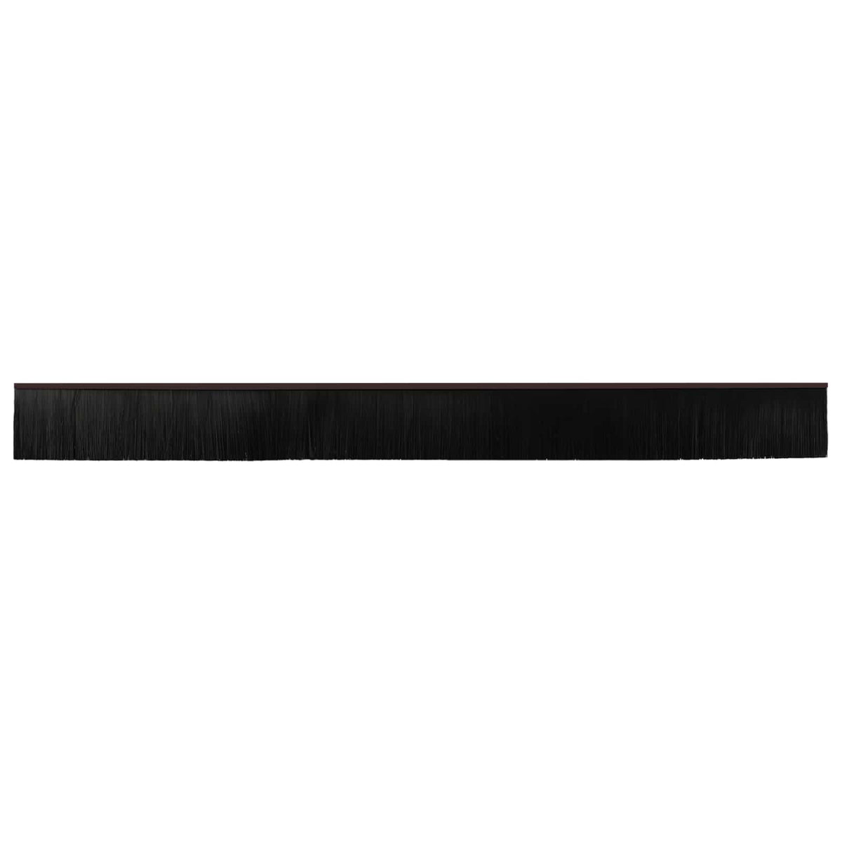 Selvklæbende dørbørstetætninger 2 stk. 100 cm Aluminiumlegering