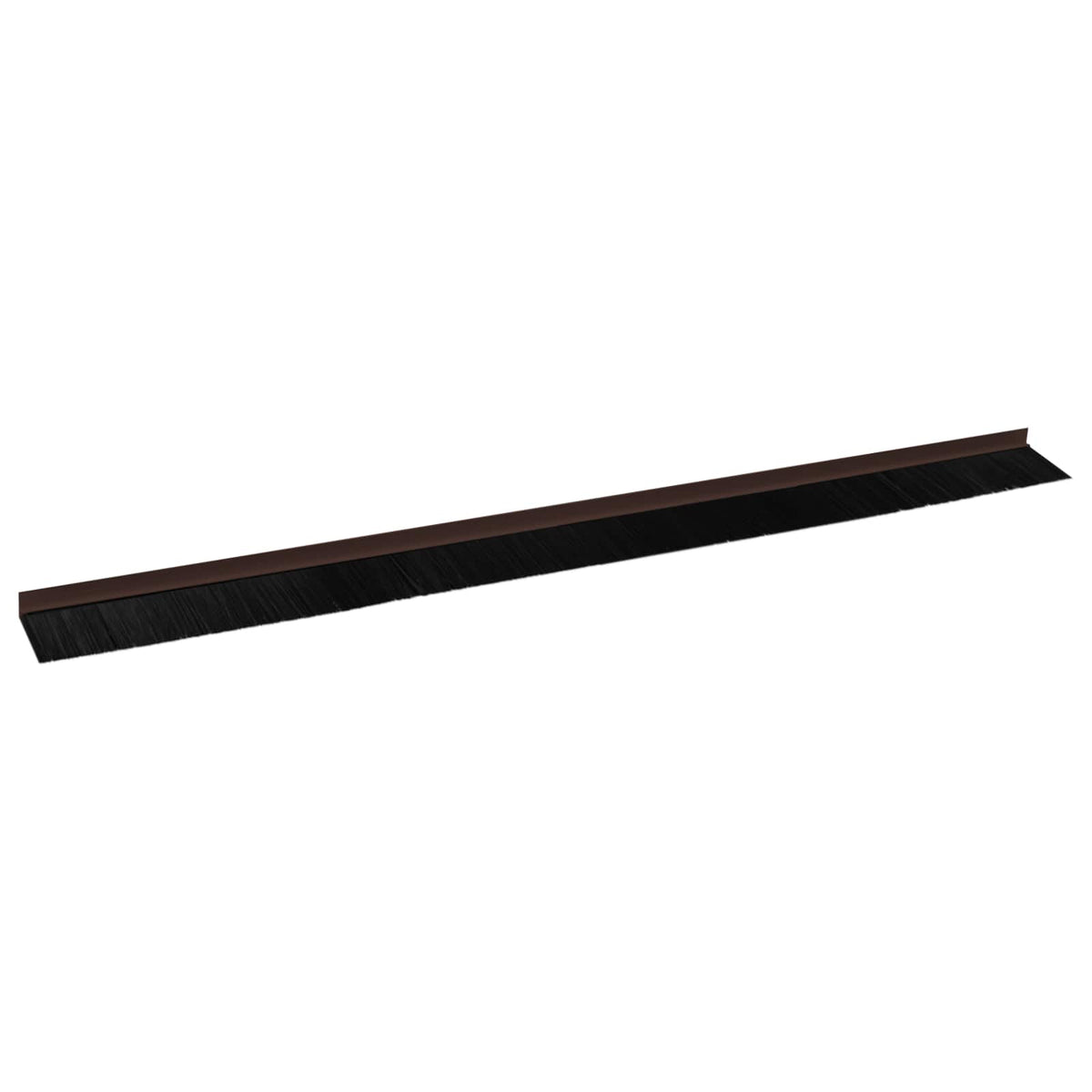 Selvklæbende dørbørstetætninger 6 stk. 100 cm Aluminiumlegering