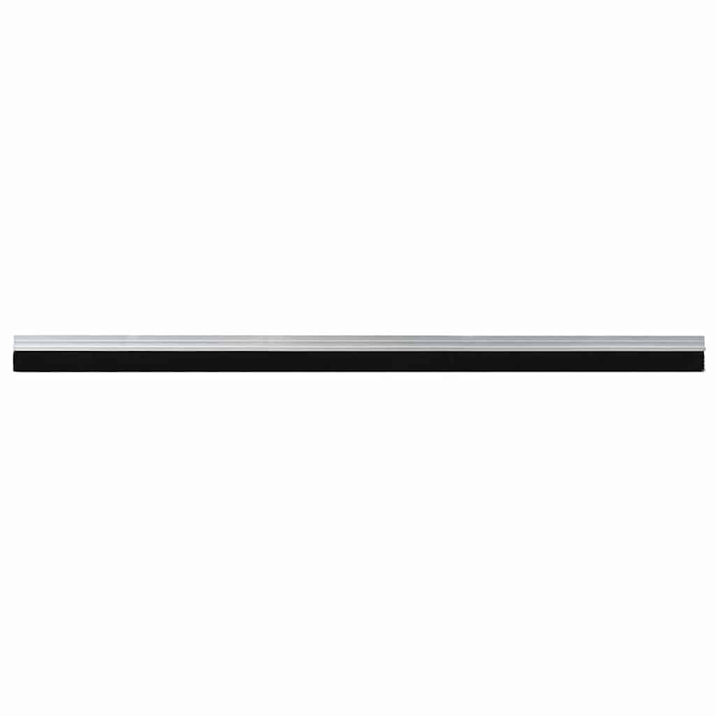 Selvklæbende dørbørstetætninger 2 stk. 100 cm Aluminiumlegering