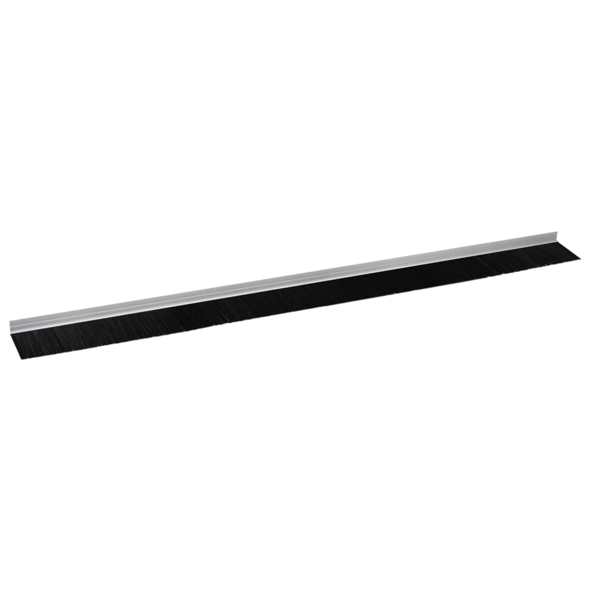 Selvklæbende dørbørstetætninger 2 stk. 100 cm Aluminiumlegering