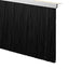 Selvklæbende dørbørstetætninger 2 stk. 100 cm Aluminiumlegering
