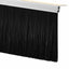 Selvklæbende dørbørstetætninger 6 stk. 100 cm Aluminiumlegering