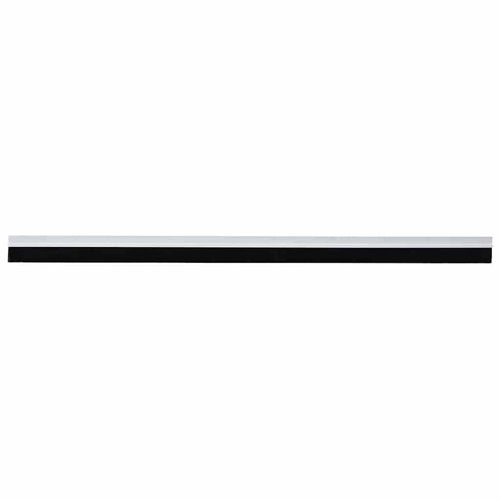 Selvklæbende dørbørstetætninger 2 stk. 100 cm Aluminiumlegering