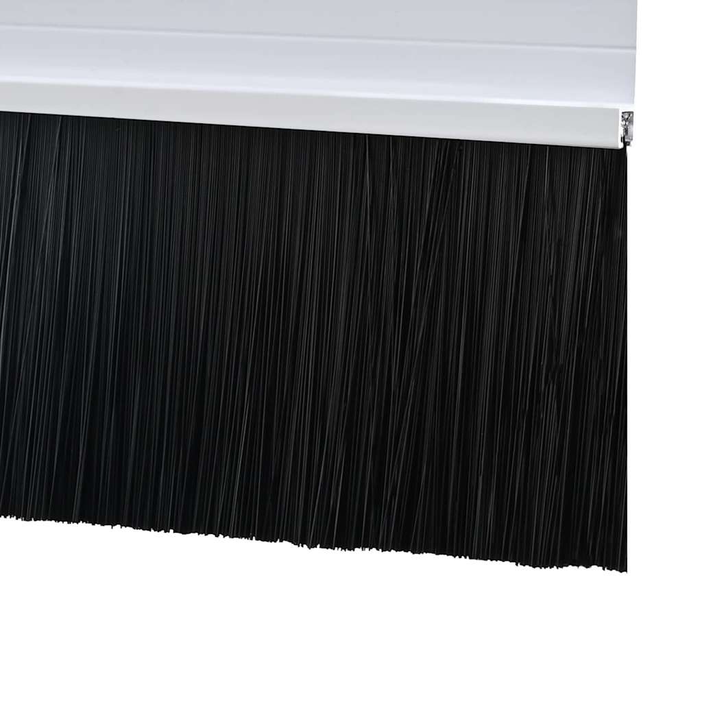 Selvklæbende dørbørstetætninger 2 stk. 100 cm Aluminiumlegering