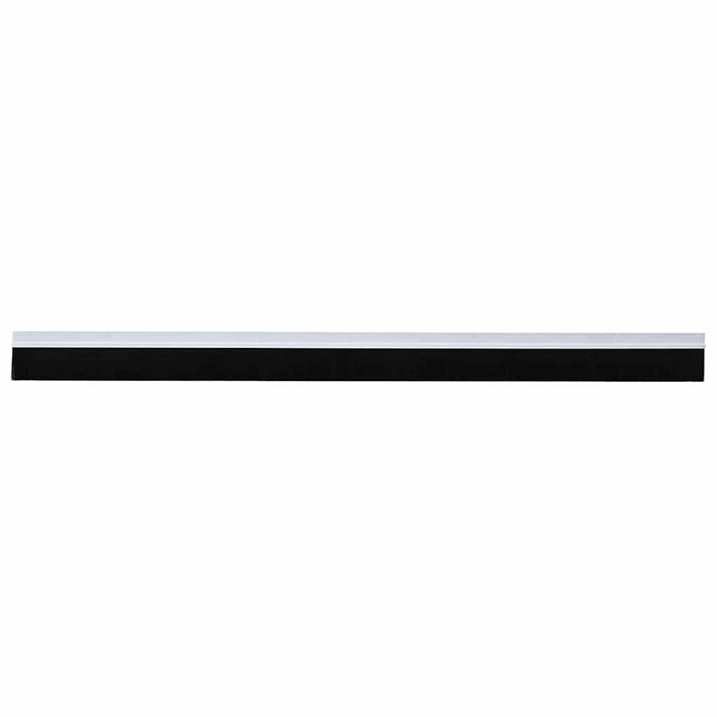 Selvklæbende dørbørstetætninger 2 stk. 100 cm Aluminiumlegering