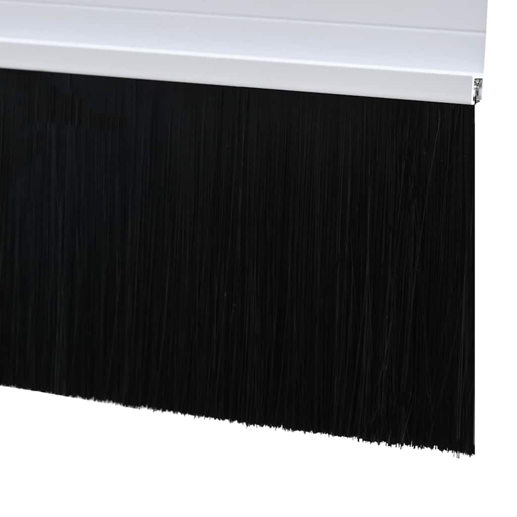 Selvklæbende dørbørstetætninger 2 stk. 100 cm Aluminiumlegering