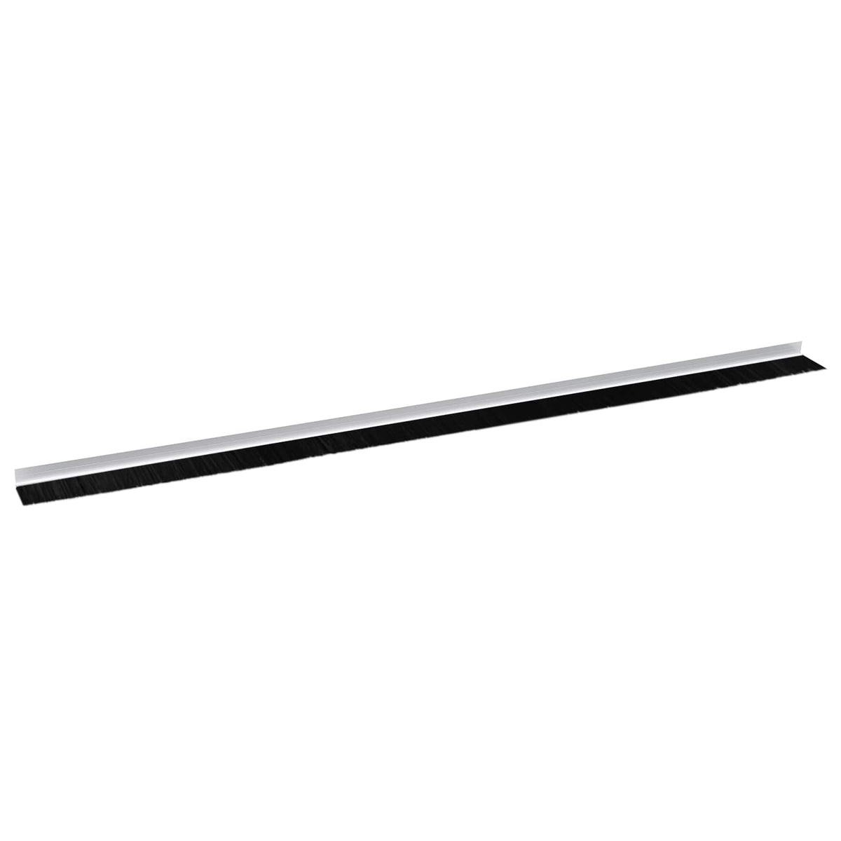 Selvklæbende dørbørstetætninger 2 stk. 100 cm Aluminiumlegering