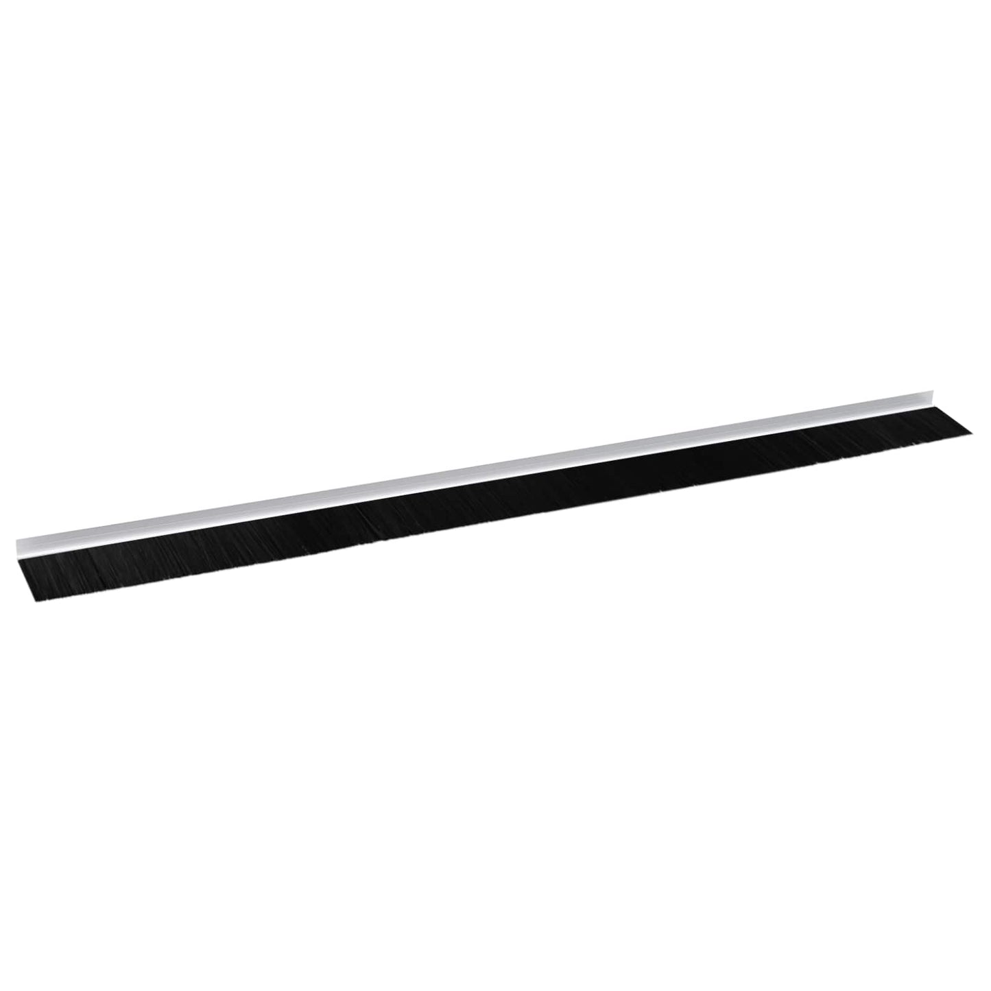 Selvklæbende dørbørstetætninger 6 stk. 100 cm Aluminiumlegering
