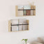 Magasin Rack 2 stk. Sonoma eg 60 x 12 x 30 cm Konstrueret træ